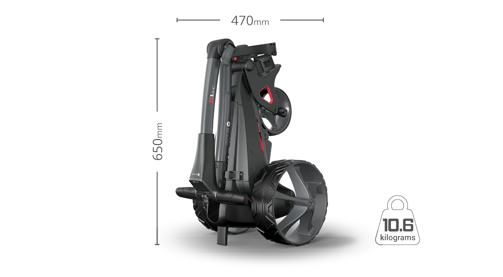 M1 DHC Electric Trolley with ULTRA Lithium Battery - Image 9